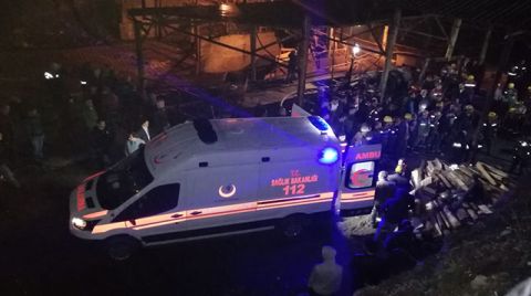 Zonguldak’ta Maden Ocağında Göçük