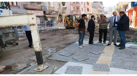 Simav'da Prestij Cadde Projesi Tamamlanıyor