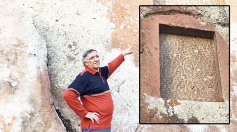 Urartu Çivi Yazıtına Çivi Çaktılar