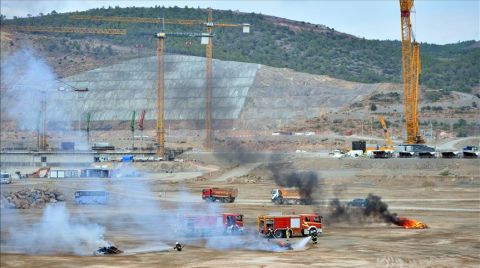 Akkuyu Nükleer Güç Santralinde Fırtına Tatbikatı