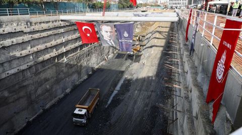 Çekmeköy-Sancaktepe-Sultanbeyli Metrosunda Çalışma Başladı