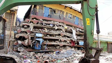 Kenya'da 6 Katlı Bina Çöktü