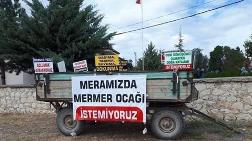 Tarım Arazisine Mermer Ocağı
