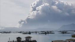 Filipinler'deki Taal Yanardağı'nda İkinci Patlama