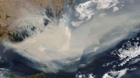 Avustralya'daki Yangınların Dumanları Dünya’yı Turluyor