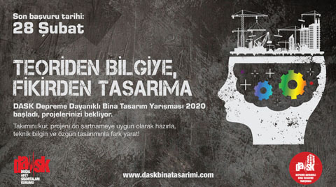 DASK Depreme Dayanıklı Bina Tasarımı Yarışması 2020 DASK Depreme Dayanıklı Bina Tasarımı Yarışması 2020