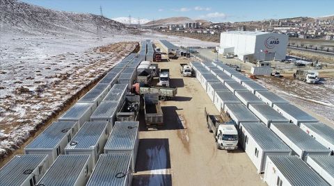Konteyner Kentlerin Altyapı Çalışmaları Devam Ediyor