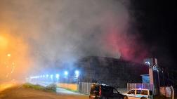 Adana'da Pamuk Fabrikasında Yangın
