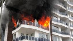 Giresun’da 10 Katlı Apartmanda Yangın