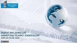 İMSAD Dış Ticaret Endeksi Ocak Sonuçları Açıklandı 