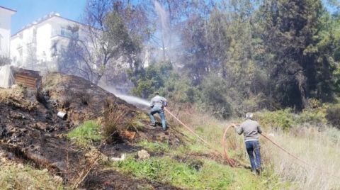 Manavgat'ta Korkutan Yangın