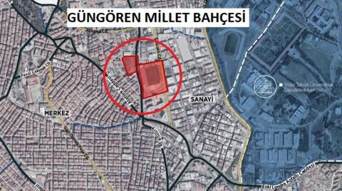 Güngören Millet Bahçesi Planları Onaylandı