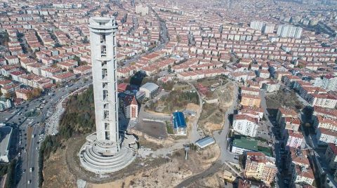 Keçiören'deki Cumhuriyet Kulesi'nin İhalesi Yapıldı