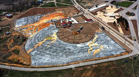 Pamukkale'nin Kardeşi 'Altınkale', Sivas'ta Yükseliyor