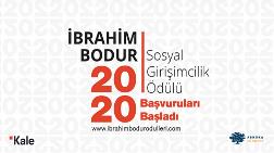 İbrahim Bodur Sosyal Girişimcilik Ödülü 2020