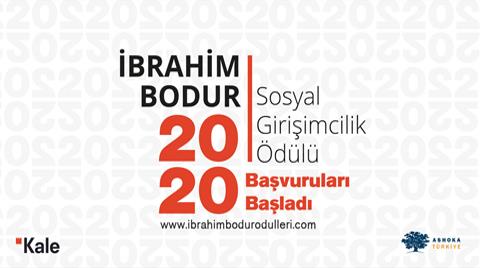İbrahim Bodur Sosyal Girişimcilik Ödülü 2020 İbrahim Bodur Sosyal Girişimcilik Ödülü 2020