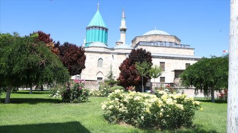 Mevlana Müzesi'nin Turkuaz Kubbesi Yenileniyor