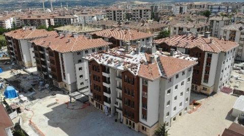 Elazığ'da İlk Konutlar Bitme Aşamasına Geldi