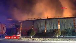Adana’da Fabrika Yangını