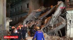 Erzurum'da 5 Katlı Bina Çöktü