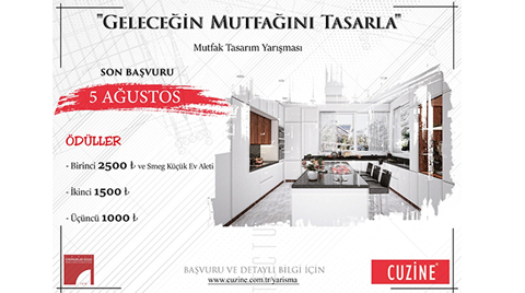 Cuzine Mutfak Tasarım Yarışması Cuzine Mutfak Tasarım Yarışması
