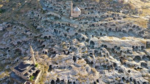 Nevşehir'deki Yamaç Yerleşimi Turizme Kazandırılıyor