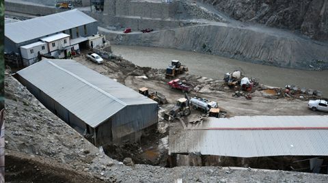Yusufeli Barajı’nda Hasar Tespit Çalışmasına Başlandı