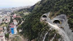 Boztepe Tüneli'nin Yapımı Sürüyor
