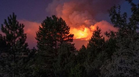 Kastamonu’da Alevler Köylere Yaklaştı