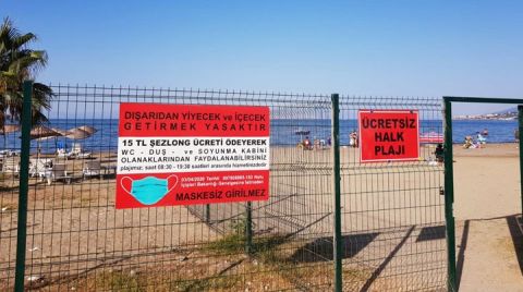 Kayyum Halk Plajını Ücretli Yaptı