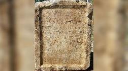 Isparta'da 1800 Yıllık Kitabe Ele Geçirildi