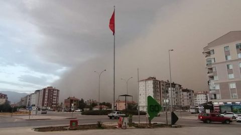 Konya’da Toz Fırtınası