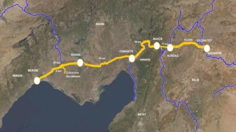 Mersin-Adana-Gaziantep Hızlı Tren Hattının İhalesi Yapıldı