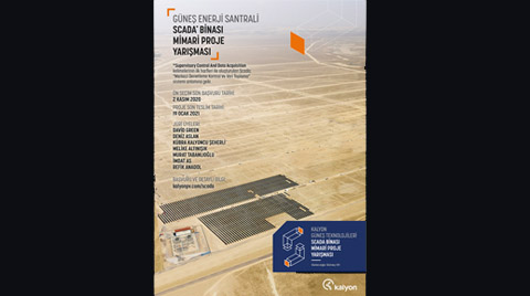 Karapınar GES SCADA Mimari Proje Yarışması Karapınar GES SCADA Mimari Proje Yarışması