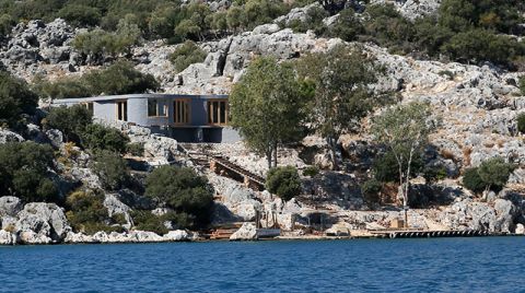 Üçağız Yarımadası’ndaki Villa İnşaatına Tepki