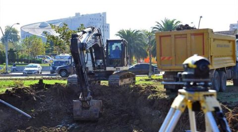 Samsun’da Çocuk Parkında İnşaat Başladı