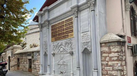 270 Yıllık Çeşmenin Kitabesi Değiştirildi