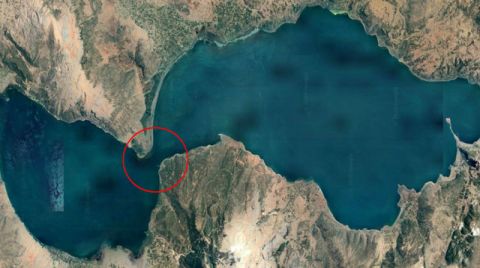 Eğirdir Gölü İkiye Bölünüyor