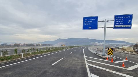 Akhisar Çevre Yolu Açılıyor