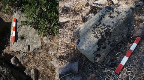 Urla'da 2500 Yıllık Tapınak Kalıntıları Bulundu