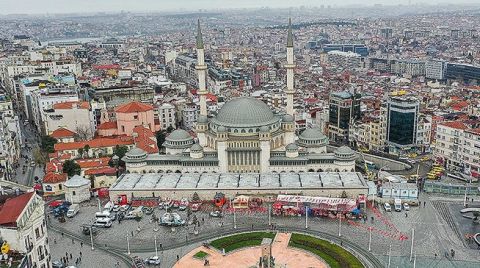 Taksim Camisi’nin Yüzde 95’i Tamamlandı