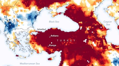 NASA'dan Türkiye'ye Kuraklık Uyarısı