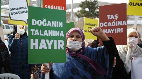 Bursa’da Kalker Ocağına Karşı Mücadele Başladı