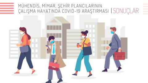 Mühendis, Mimar, Şehir Plancılarının Çalışma Hayatında Covid-19 Araştırması Sonuçlandı