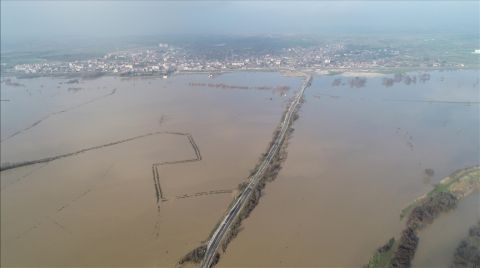 Ergene Nehri'ndeki Taşkın Riski için 'Kırmızı Alarm'