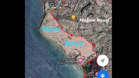 Bodrum’da Yol Tartışması