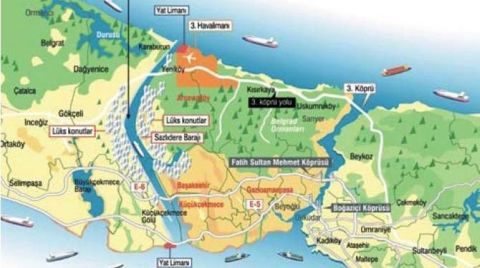 Kanal İstanbul İmar Planları Askıya Çıkarıldı