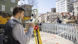 Çökme Riski Bulunan Bölge Lazer Tarayıcılarla İzleniyor