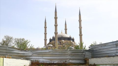 Selimiye Camisi Çevre Düzenlemesine Başlanıyor