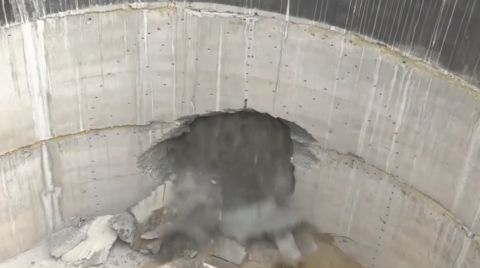 Ayvalıdere Yağmursuyu Tüneli’nin Kazı Çalışmaları Tamamlandı